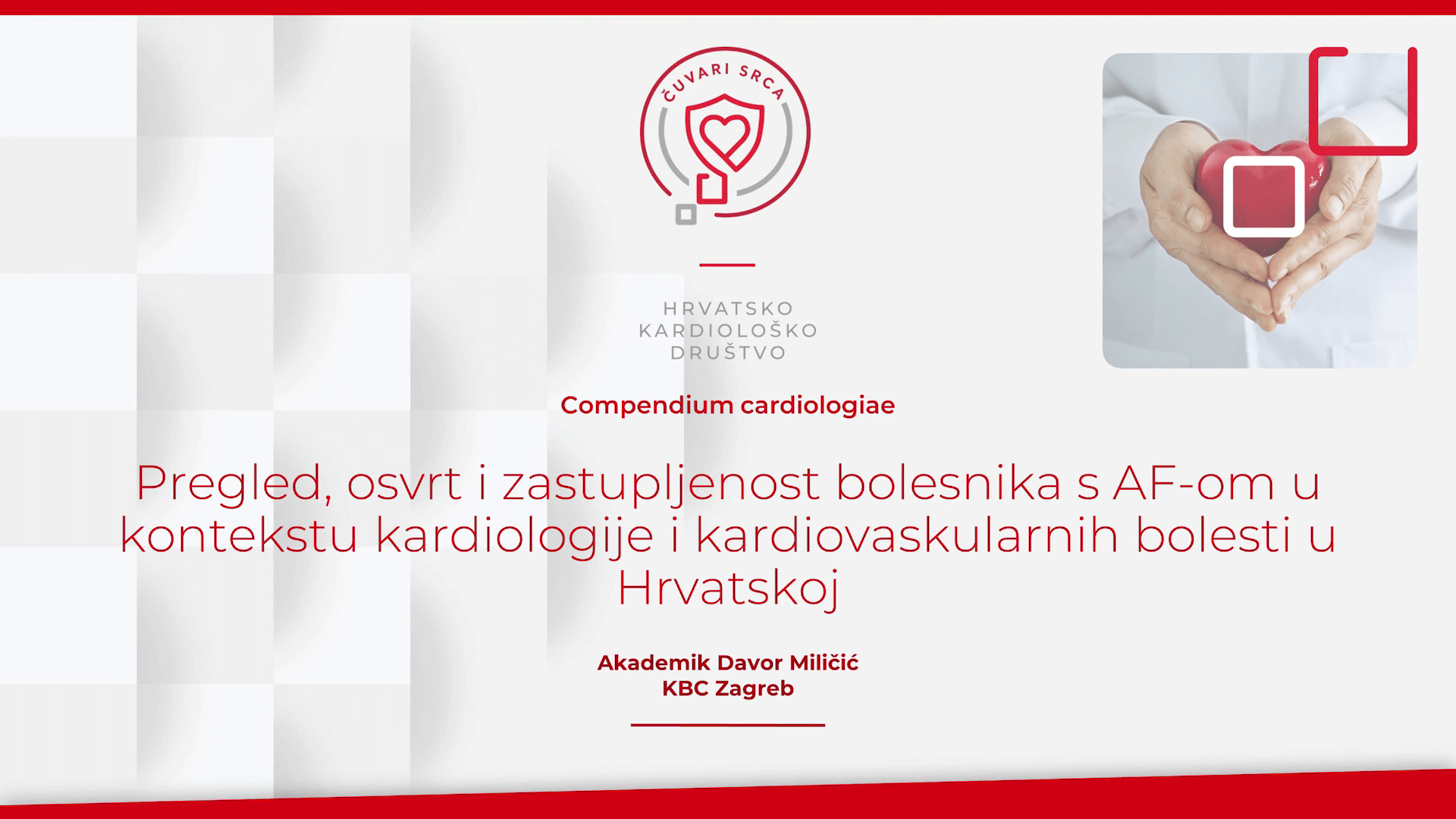 Pogled, osvrt i zastupljenost bolesnika s af-om u kontekstu kardiologije i kardiovaskularnih bolesti u Hrvatskoj