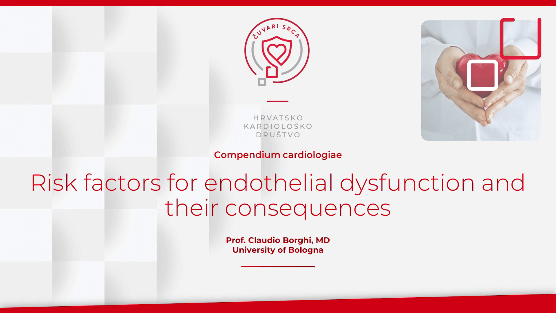 Risk factors for endothelial dysfunction and their consequences