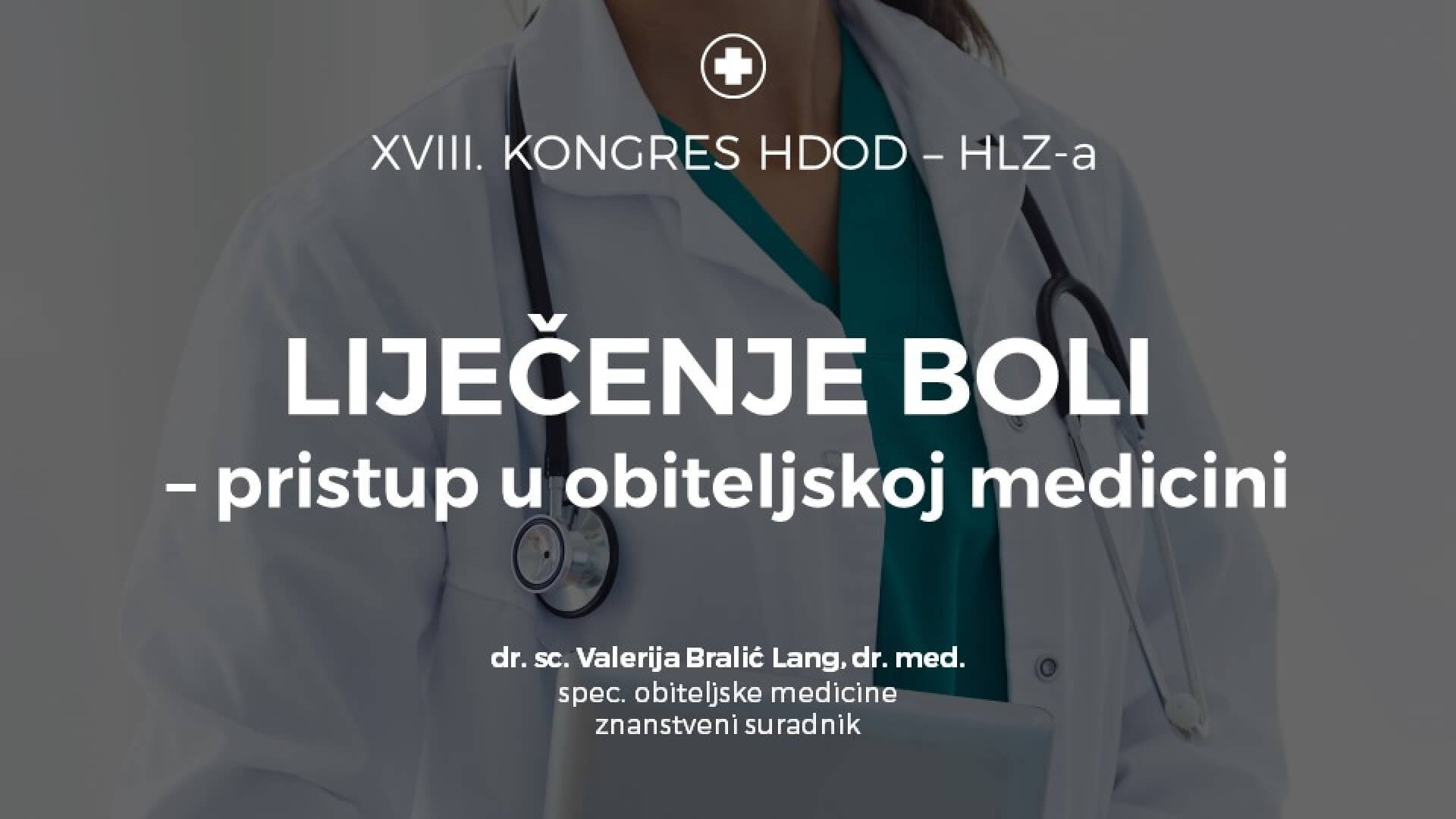 Liječenje boli - pristup u obiteljskoj medicini